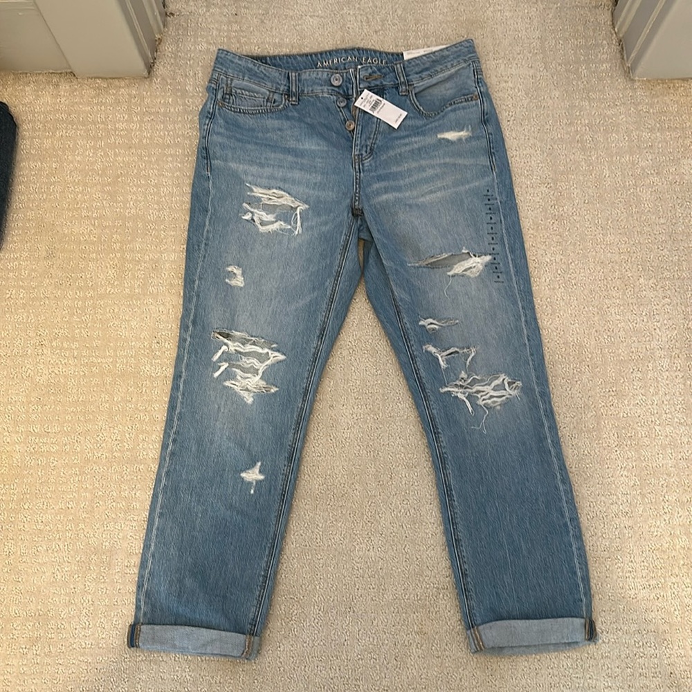 BNWT American Eagle Tomgirl Size 8